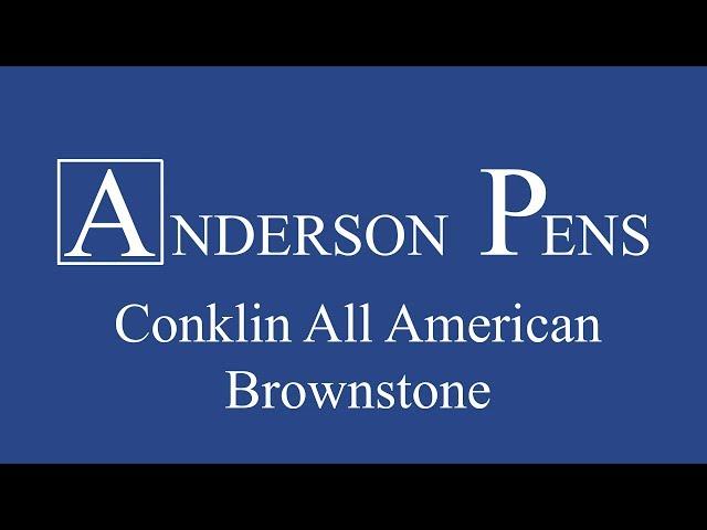 Conklin All American Brownstone