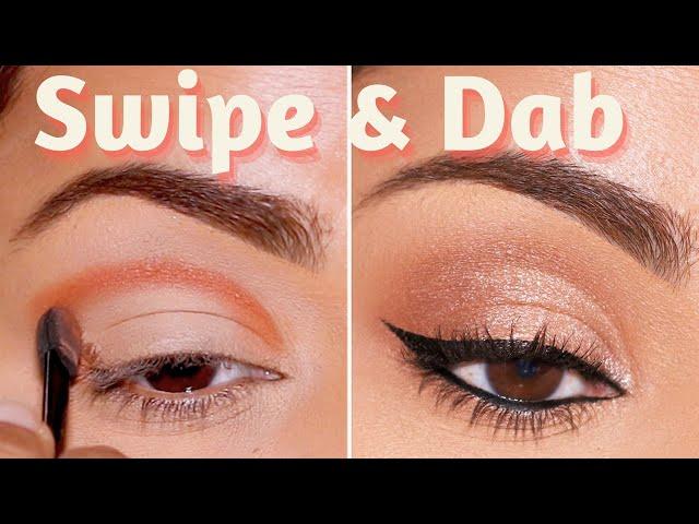 Here's How to Apply EYESHADOW FOR BEGINNERS (Easy Swipe and Dab Technique)