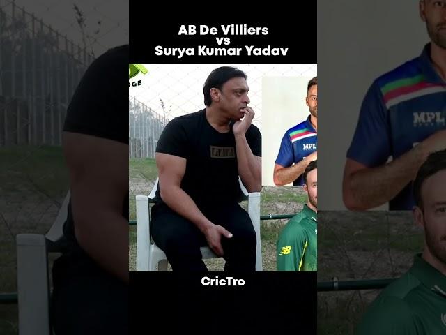 Suryakumar Yadav Vs AB De Villiers | #shorts