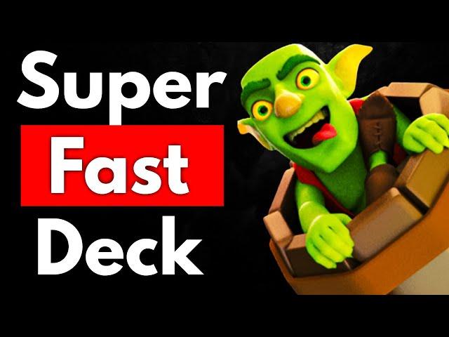I Played the FASTEST Log Bait Deck in Clash Royale