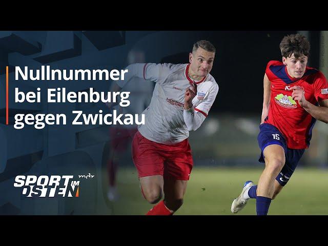 Kein Sieger im Sachsen-Duell zwischen Eilenburg und Zwickau | Sport im Osten | MDR