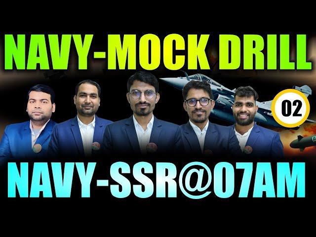 Mock Drill Series-2 / Navy SSR Paper Leak Series / Navy Med. Assist. Paper / Navy SSR sample Paper