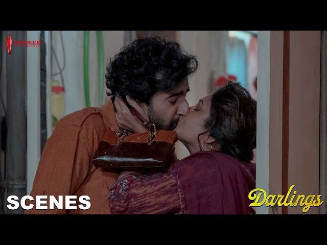 The Kiss | Darlings | Movie Scene | Shefali Shah, Roshan Mathew, Alia Bhatt