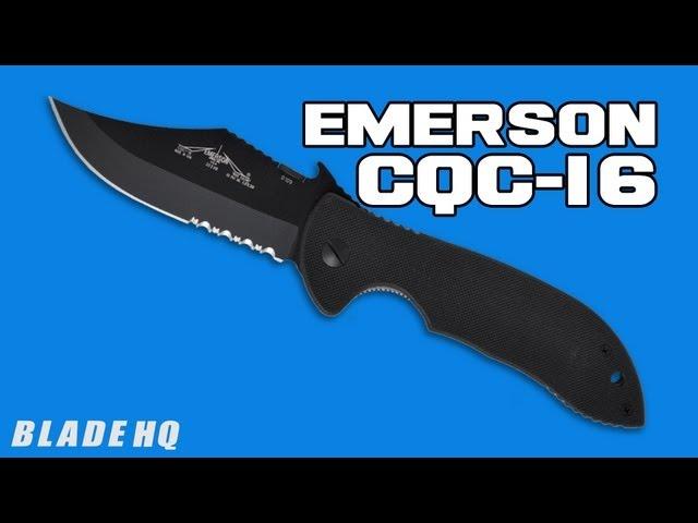 Emerson Bushman CQC 16 Review