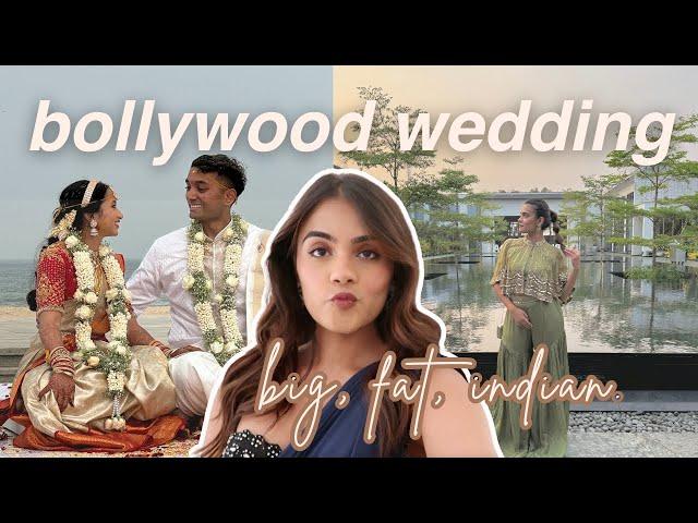 2024 indian destination wedding in chennai vlog | big, fat, desi outfit, bollywood dance inspiration