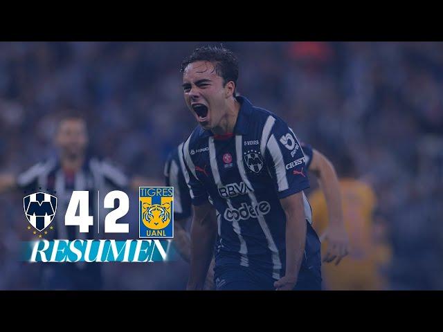 MONTERREY 4-2 TIGRES J12 | PARTIDAZO, FIMBRES HÉROE y el CLÁSICO es RAYADO