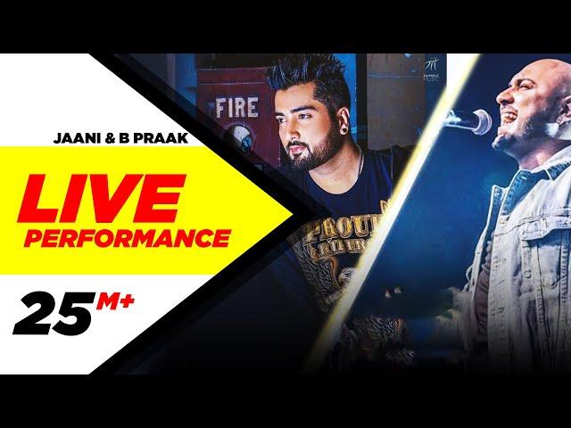 Jaani | B Praak | Urban Singh Crew |  Live Performance | Royal Stag Radio Mirchi Awards 2017