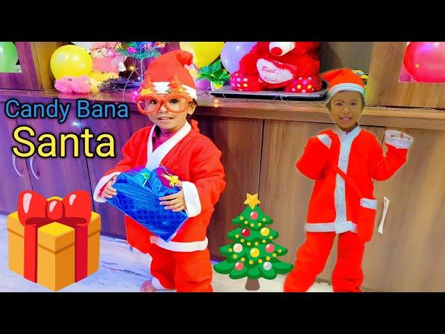 CANDY KYUN BANA SANTA ?  | CHRISTMAS  DAY CELEBRATION  | RACHNA KUMARI PARIHAR