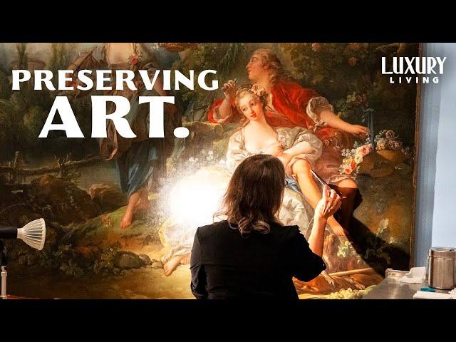 Trails and Sparkles | The Art of Preserving Art! | Luxury Living