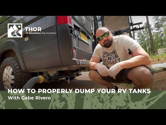 How To Properly Dump Your RV Tanks