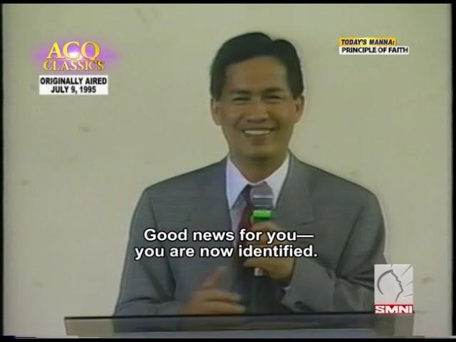 ACQ CLASSICS: Principle of Faith by Pastor Apollo C. Quiboloy • July 9, 1995 | Mandaluyong