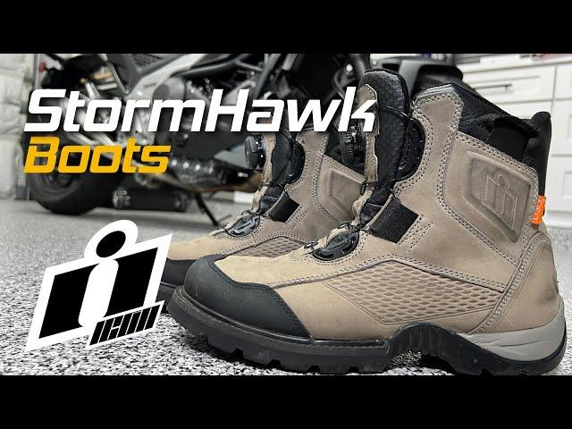 An HONEST Review of Icon Stormhawk Motorcycle Boots | Cruiseman's Reviews