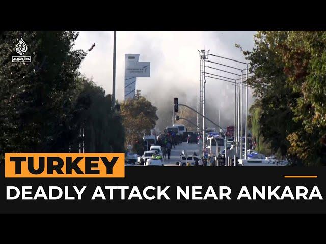 Deadly attack on aerospace firm near Turkey’s Ankara | AJ #shorts