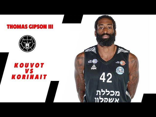 Kouvot vs Korihait | 2024 Season | Thomas Gipson III Highlights | Overseas Basketball | Korisliiga