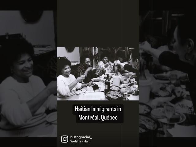 Haitian Immigration in Québec