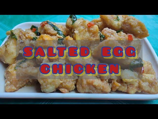 V16 Kusina ni tata OCA / Salted Egg Chicken #food #chicken