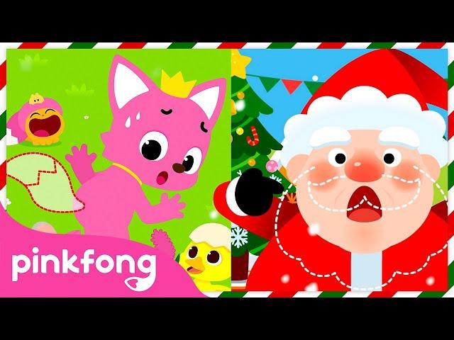 Have You Ever Seen Santa's Beard? |  Find the Tail and Beard Compilation | Pinkfong Kids Song