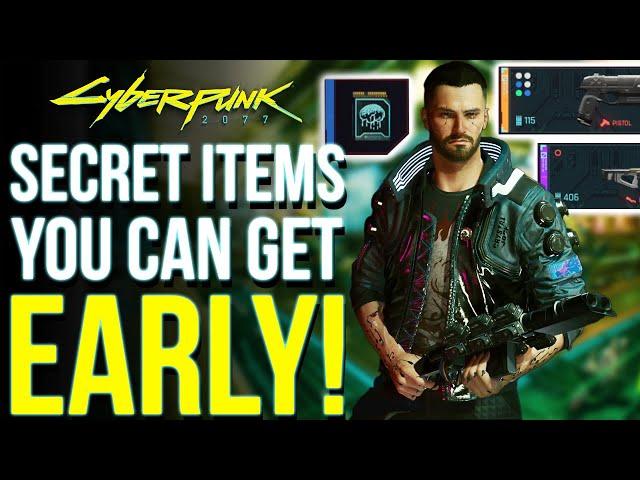 Cyberpunk 2077 - Amazing Secrets & Hidden Items You Need To Get Early! (Cyberpunk Tips & Tricks)