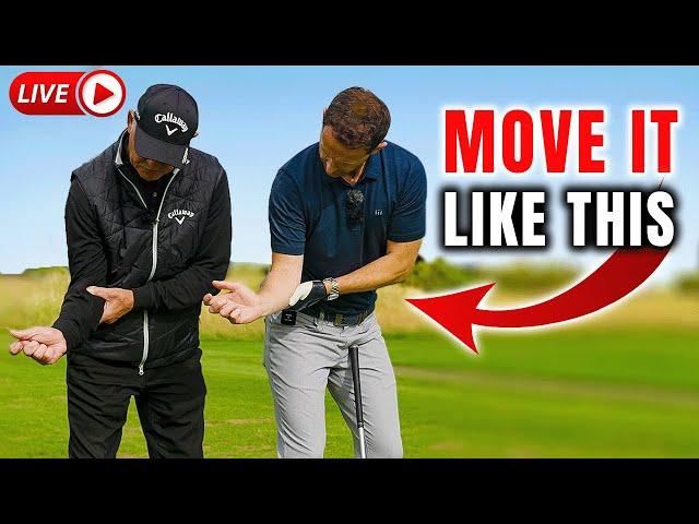 Worlds #1 Coach Shares Right Arm Secrets With Me - Live Golf Lesson