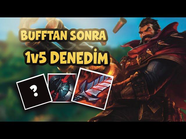 BUFFTAN SONRA TOP GRAVES DENEDİM BASELERİNDE 1V5 ATTIK ÖLMÜYORUZ !!! | Apophis