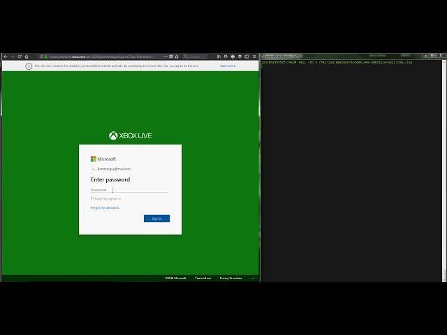 Attack demonstration - hacking XBOX online and live accounts with DOM based XSS