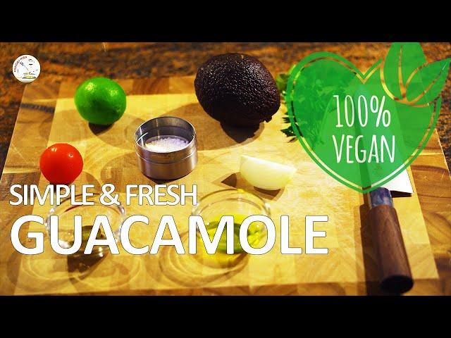 How to make Guacamole at Home - Authentic Mexican Recipe - 4K