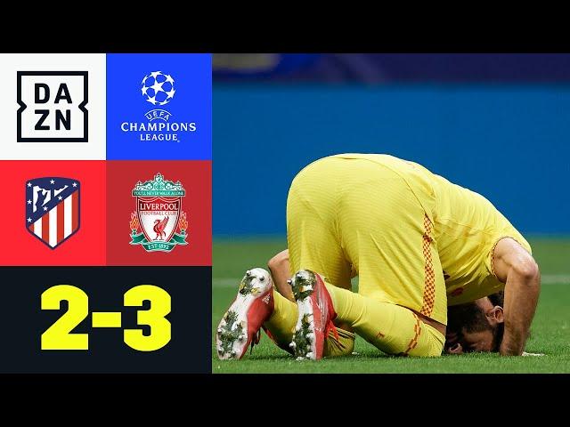 Salah gewinnt Doppelpack-Duell gg. Griezmann: Atletico – Liverpool 2:3 |UEFA Champions League| DAZN