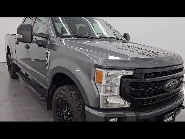 2022 Ford F250 Super Duty Grey Used. walk around for sale in Fond Du Lac, Wisconsin,