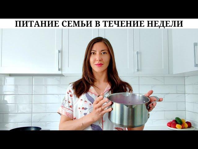 Рацион питания семьи из 3-х человек | Стала больше тратить на продукты  | Меню на неделю