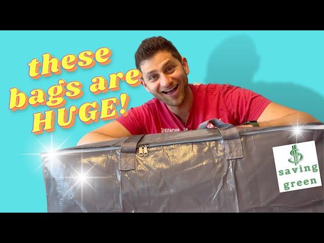 Get these recycled bags instead of cardboard moving boxes!