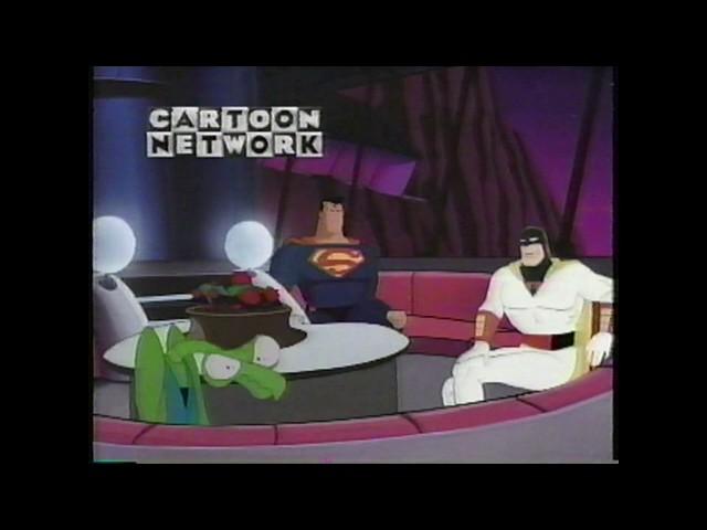 Superman and Space Ghost Cartoon Network bumpers