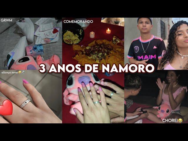 COMEMORANDO 3 ANOS DE NAMORO| surpresa, grwm, cozinhando, presentes️