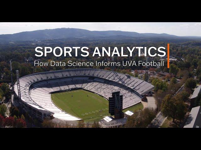 UVA Football and the School of Data Science: Sports Analytics #UVA #DataScience #UVAFootball