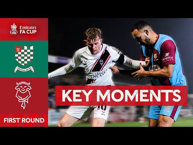 Chesham United v Lincoln City | Key Moments | First Round | Emirates FA Cup 2024-25