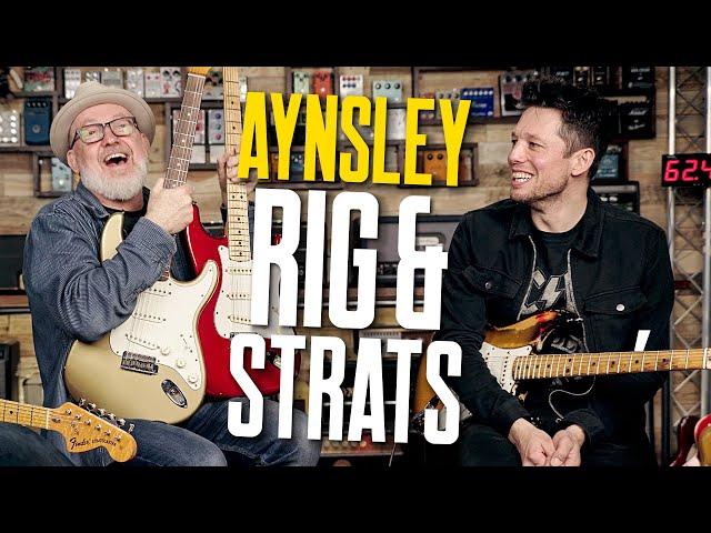 Aynsley Lister Rig Progress & Four Awesome ’70s Stratocasters