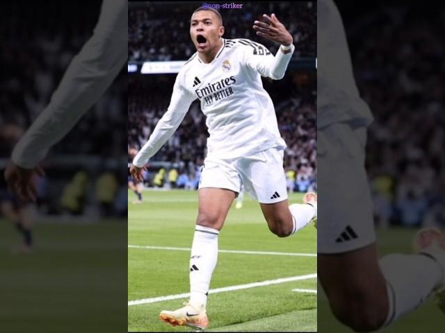 Kylian Mbappe scores his 50th goal in the Champions League #mbappe #realmadrid #atalanta #ucl