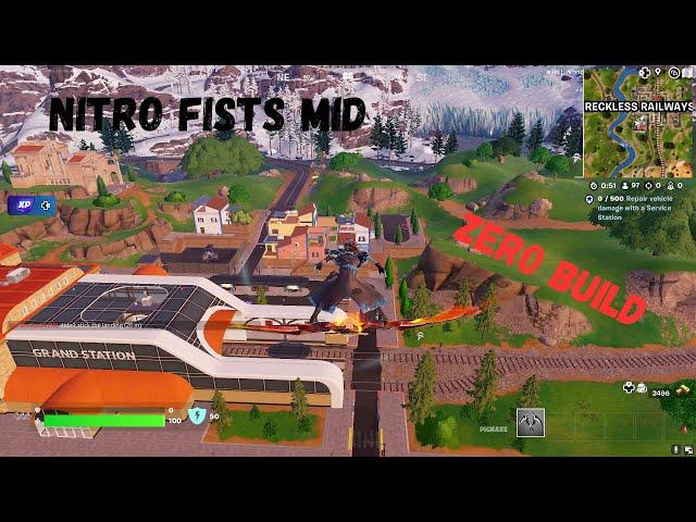 Boxing with Nitro Fists... #nocommentarygameplay #fortnite #gaming #nobuilds Fortnite