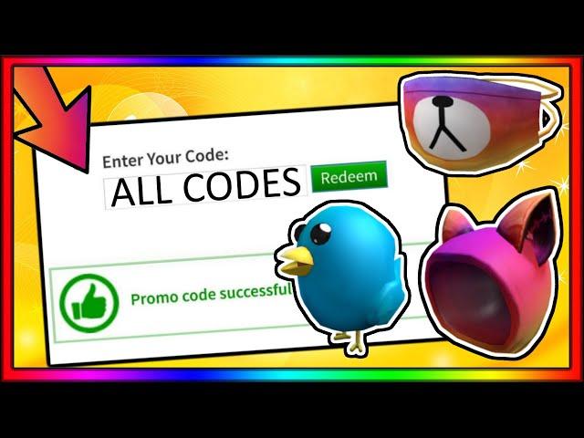 ALL ROBLOX PROMO CODES! (2020)