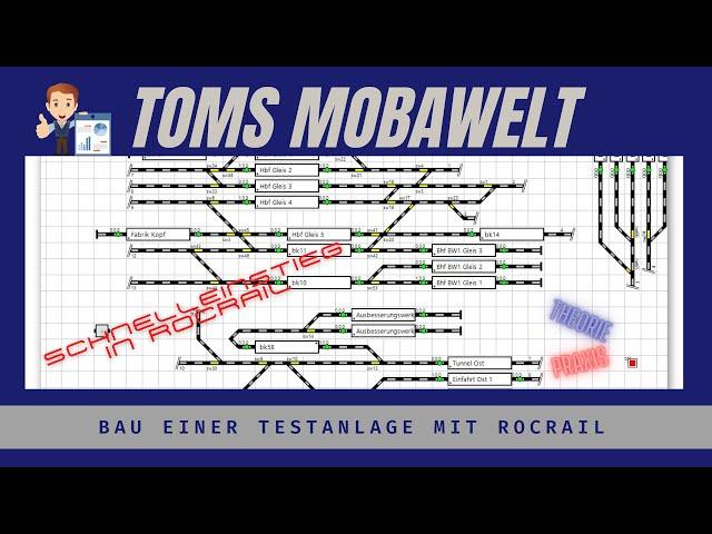 Toms Mobawelt - Bau einer kleinen Testanlage. Inkl. Schnelleinstieg mit Rocrail. Teil 1