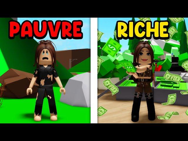 DE PAUVRE À RICHE SUR BROOKHAVEN ROBLOX FILM COMPLET