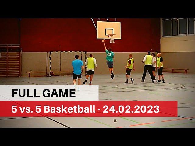 24.02.2023 | Basketball Lübeck Full Game 5 vs. 5