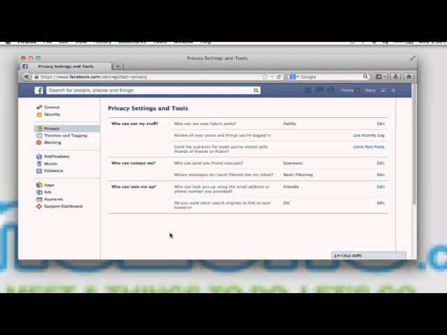 How to Make My Contact Information Private on Facebook : Connecting With Facebook