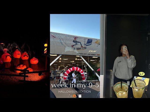 week in my 9-5 halloween edition .˚⊹.₊˚𖦹⋆