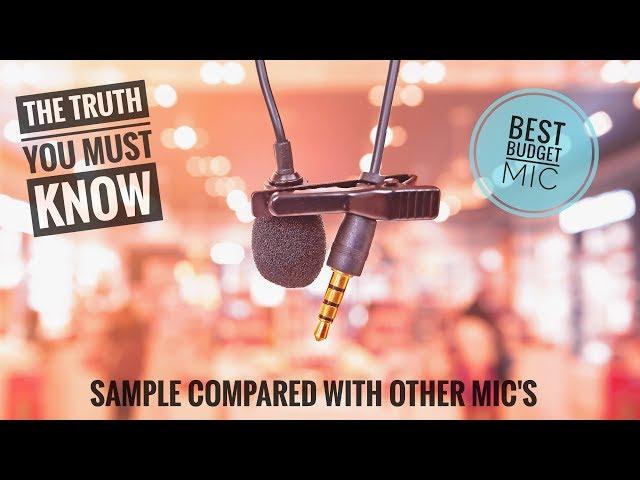 Anytech 3.5mm Clip Microphone | Detailed Review | Audio Samples !