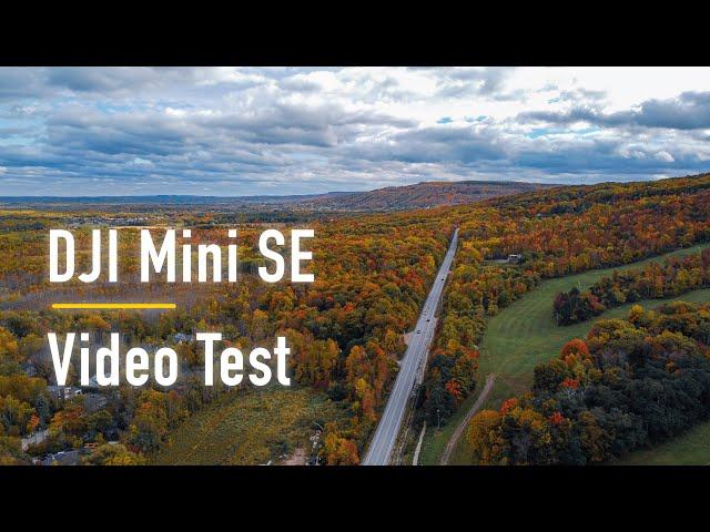 DJI Mini SE: 2.7K Video Test