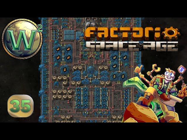 Factorio 2.0 Space Age - Biolabs & Aquilo Cruiser Build - Let's Play, Stream - Episode 35