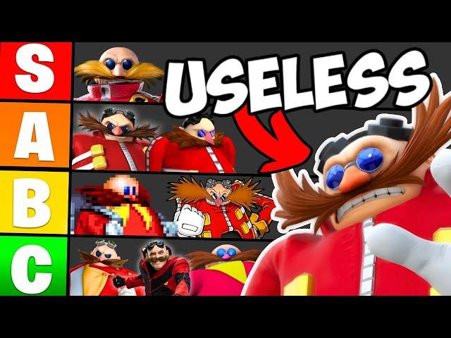 Ranking How USELESS Eggman is in Every Sonic Game