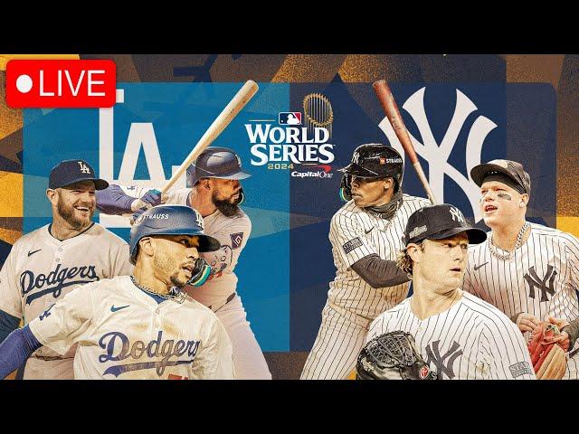 Los Angeles Dodgers vs New York Yankees Live Stream | Game 1 | 2024 MLB World Series Full Game