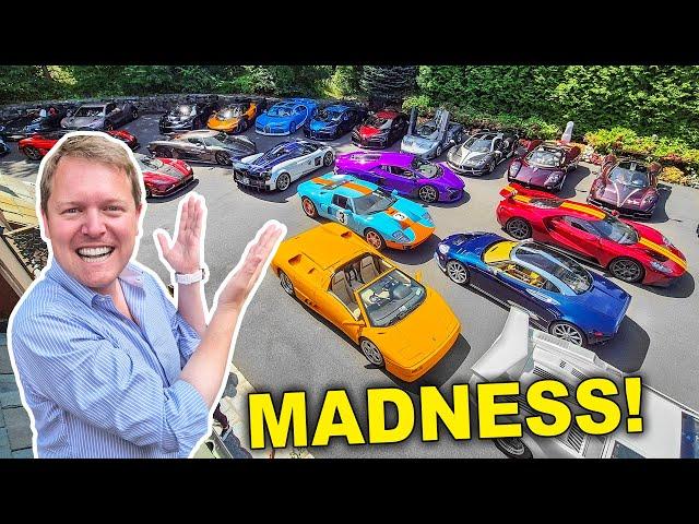 The Epic $50M HYPERCAR DRIVEWAY TAKEOVER! Welcome to Castle Shoot