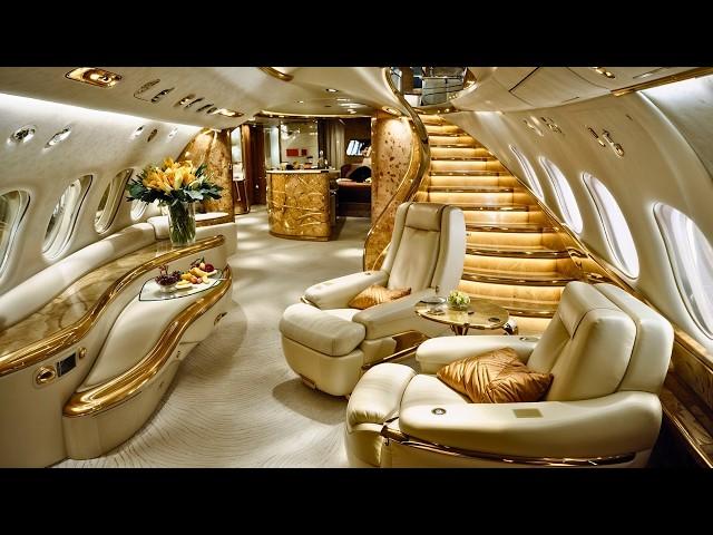 Inside the Most Luxurious Private Jet Interiors of 2024/2025